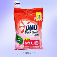 奥妙 洗衣粉3合1 全自动无磷含金纺精华 持久留香家用 淡雅樱花 3kg