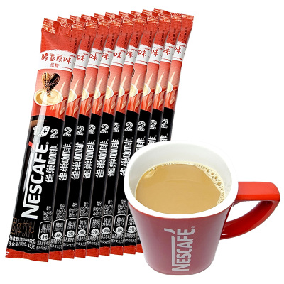 雀巢咖啡Nescafe1+2原味咖啡散装条装新包装速溶咖啡(15g×10条)