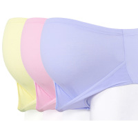 孕妇内裤高腰托腹纯棉 怀孕期内衣秋冬季大码可调节短裤夏季