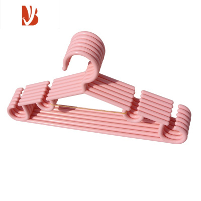 三维工匠儿童衣架小衣架塑料新生儿衣撑晾衣架子宝宝小孩中大童衣架衣挂防