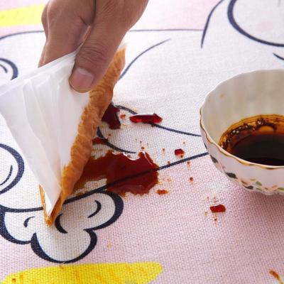 美帮汇北欧风格小圆茶几桌布布艺圆形餐桌布防水防油免洗圆桌子台布家用