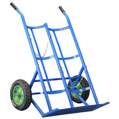 易企采 双瓶 氧气瓶推车气体钢瓶氩气氮气瓶推车乙炔液化瓶推车二氧化碳推车