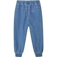 [1件3折]铅笔俱乐部童装2025冬装新款男童长裤中大童双层加绒牛仔裤儿童保暖裤