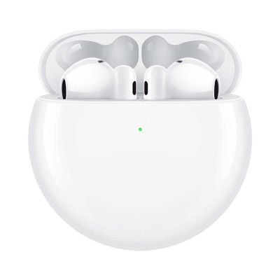 HUAWEI/华为 FreeBuds 4E 陶瓷白 2024款 空气感舒适佩戴 高解析音质