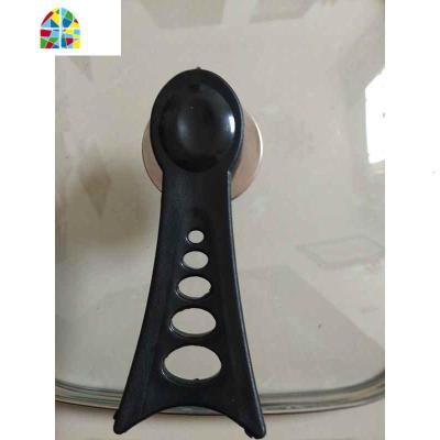 30cm韩式多功能电热锅火锅钢化方形锅盖煎锅牛排锅玻璃盖家用 FENGHOU 方可立把升级