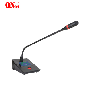 启诺 QN-MWC5100c/d 无线会议系统话筒充电款 专业会议鹅颈麦克风(长咪)黑