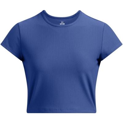 Under Armour女士弹力修身吸汗运动T恤透气舒适日常训练跑步衫