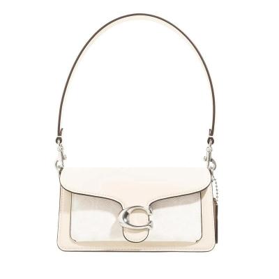 COACH女式单肩斜挎包简约通勤百搭休闲小方包设计感通勤包