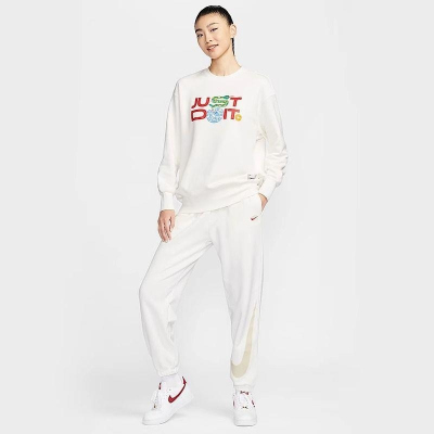 NIKE耐克长裤运动休闲舒适针织女裤HV8463-133 D