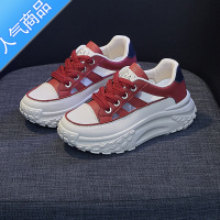 SUNTEK凉鞋女2023年夏季新款镂空网面透气洞洞鞋厚底运动休闲百搭老爹鞋