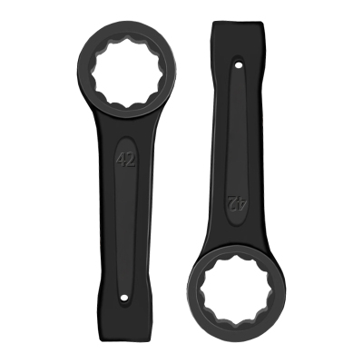 立伟铁牛敲击梅花扳手42mm/把