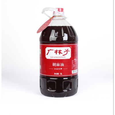 广林子古法压榨 亚麻籽油5L