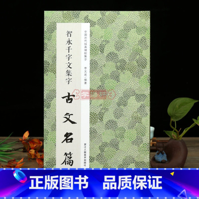 智永千字文集字古文名篇 [正版]学海轩 智永千字文集字古文名篇 收录11篇古文智永楷书碑帖作品集临摹教程毛笔书法字帖集字