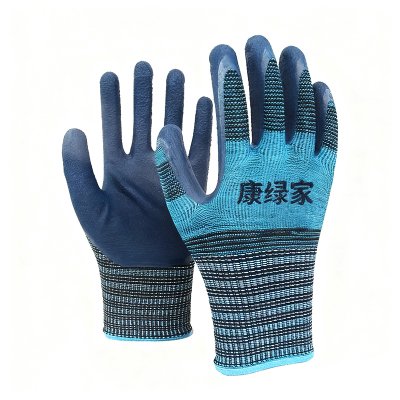 康绿家 浸胶耐磨线加强手套 12副 包