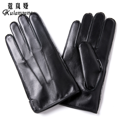 男式山羊皮触屏手套1879