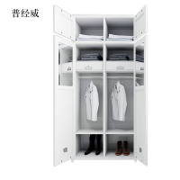 普经威员工储物柜文件柜存放柜子更衣柜两门内务柜