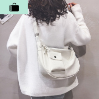 秋冬chic森系港风软面包包女2020新款韩版百搭斜挎包女网红单肩包NEW LAKE女斜挎包