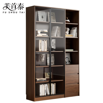 芙首泰书柜双门三抽1200*350*2000mm个