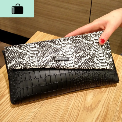 女士钱包2020日韩新款时尚长款拉链手包搭包女款钱夹大钞夹潮NEW LAKE