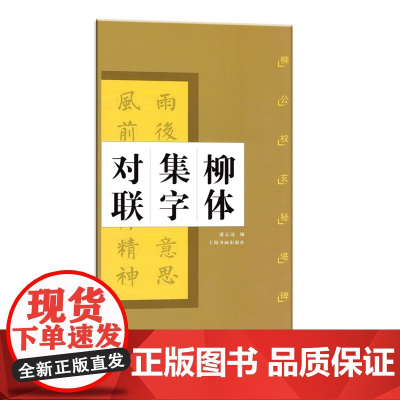 柳体集字对联 柳公权玄秘塔碑 书字帖 临摹 艺术 上海书画出版社