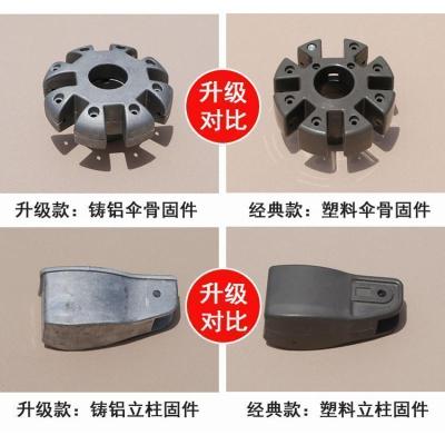 家柏饰(CORATED)户外遮阳伞庭院伞大太阳伞摆摊四方伞咖啡厅伞室外露天花园罗马伞