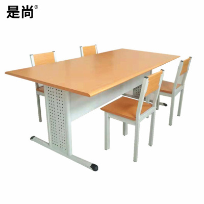 是尚 桌椅 书房阅览室桌椅 1400*800*750mm