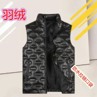 棉马甲男装秋冬季背心马夹男士韩版休闲装潮流坎肩棉外套马甲