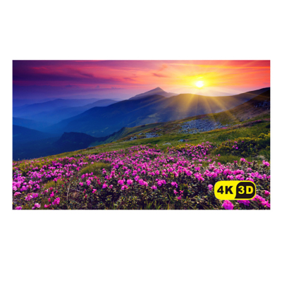 经科JK画框投影幕布无边框HB-W2高分子高增益复合幕133寸16:9