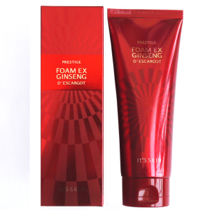 It's skin伊思红参蜗牛洗面奶 深层清洁提亮肤色焕活肌肤红润弹性补水保湿修复舒缓 150ml