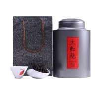 源御露武夷山大红袍茶叶 岩茶浓香型肉桂黑罐装散装罐装500g礼盒装