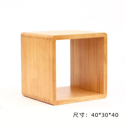 创意矮凳餐凳换鞋凳门口家用实木床头柜回形储物收纳凳儿童小凳子