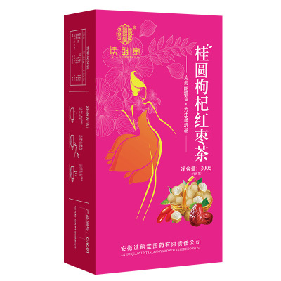 谯韵堂 桂圆枸杞红枣茶300g/盒