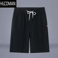 HLCOMAN亚麻短裤男士夏季薄款大码裤衩子休闲运动沙滩棉麻五分裤潮牌百搭