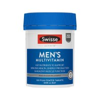 Swisse斯维诗男士复合维生素片剂120粒/瓶装 澳洲原装进口 成年男性复合维生素矿物质 膳食营养补充