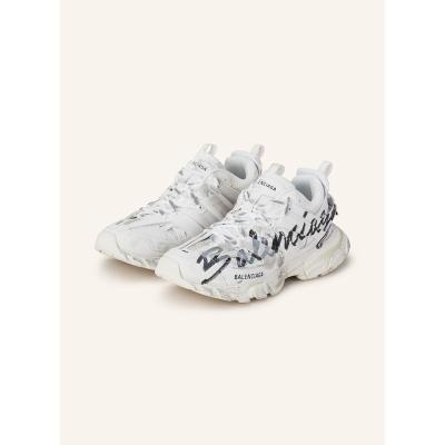 巴黎世家(Balenciaga)女款跑步鞋织物合成耐穿艺术设计 padded缓