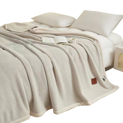 步宽 绵羊绒复合毛毯 150*200cm/条