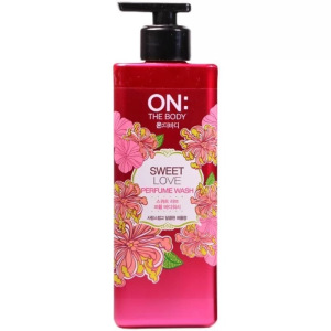 韩国LG ON THE BODY安宝笛甜蜜爱恋香水沐浴露滋润保湿持久留香500ML