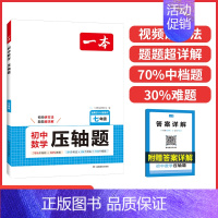 数学压轴题 九年级/初中三年级 [正版]初中数学压轴题 人教版高频考法考点789七八九年级解题关键思维初一初二初三全解专