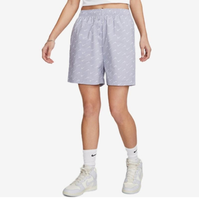 NIKE耐克短裤运动休闲舒适透气针织女裤DV7933-519 D