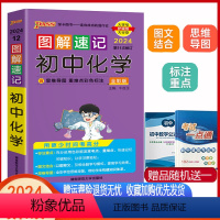 初中化学 初中通用 [正版]pass绿卡图解速记初中古诗文语文数学英语物理化学生物地理历史政治文言文全套 图解速记七八九