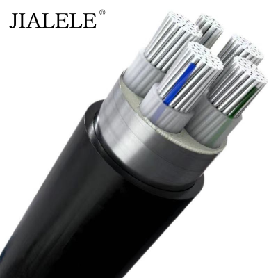 JIALELE 低压4+1 YJLV22-4*400+1*185平方 额定电压0.6/1KV 米