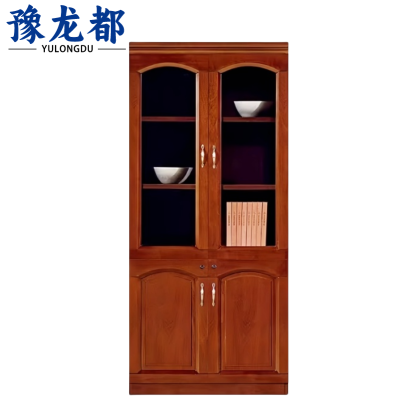 豫龙都 书柜 两门 台