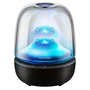 哈曼卡顿琉璃5黑色蓝牙5.4音箱手机蓝牙控制外放音质出色设计时尚