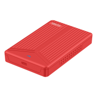 杰储(GCHUL) T1000 4T USB3.0 2.5英寸竖纹红色 移动硬盘 (计价单位:个) 竖纹红色