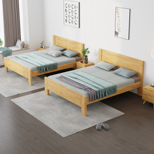 榭邦 办公家具 樟子松实木上下床(无抽屉) 原木色 原木色 120*200