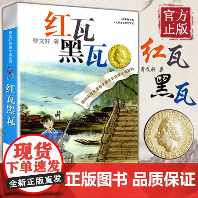 红瓦黑瓦/曹纯美小说系列 国际安徒生奖儿童文学书籍 青少年小学生课外阅读书籍8-9-10-12-15岁四五六年级读物