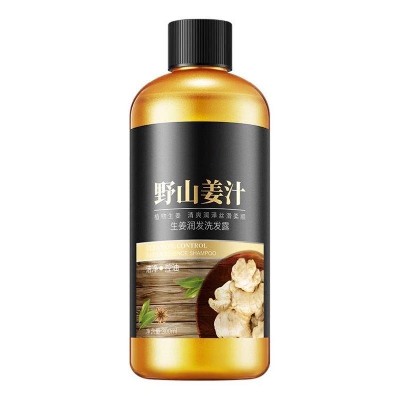 色娜娜生姜洗发水300ml 清爽洗发露滋润发根柔顺