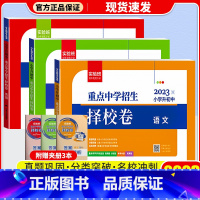 [3本套]语文+数学+英语 小学升初中 [正版]2023新版春雨实验班小升初重点中学招生择校卷语数英人教版小学毕业升初中