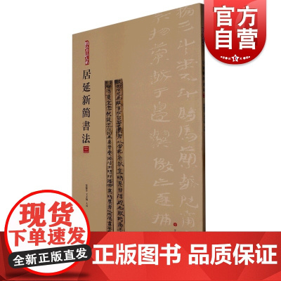 居延新简书法三 简帛书法大系第3册上海书画出版社书法艺术篆刻字书籍