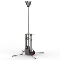 简鼎 JD6720 DC14.4V 600W IP65 LED 锂电池供电 全方位自动泛光工作灯(计价单位:台)银色